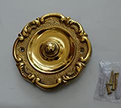 Messing Antike Alte Form Graf von Gerlitzen 1 GrÃ¼nderzeit TÃ¼r Klingel TÃ¼rklingel TÃ¼rklingeln Klingelschild K99P